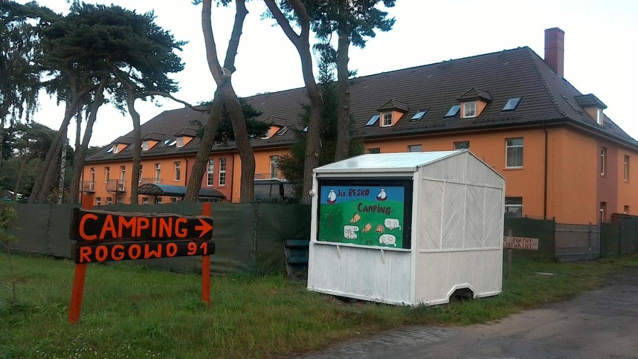 Camping Rogowo Mrzeżyno Exteriör bild